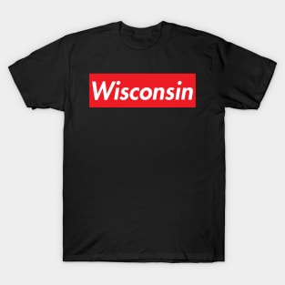 WISCONSIN SUPER USA LOGO T-Shirt